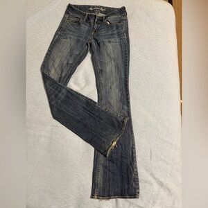 American Eagle Outfitters Blue Flare Jeans